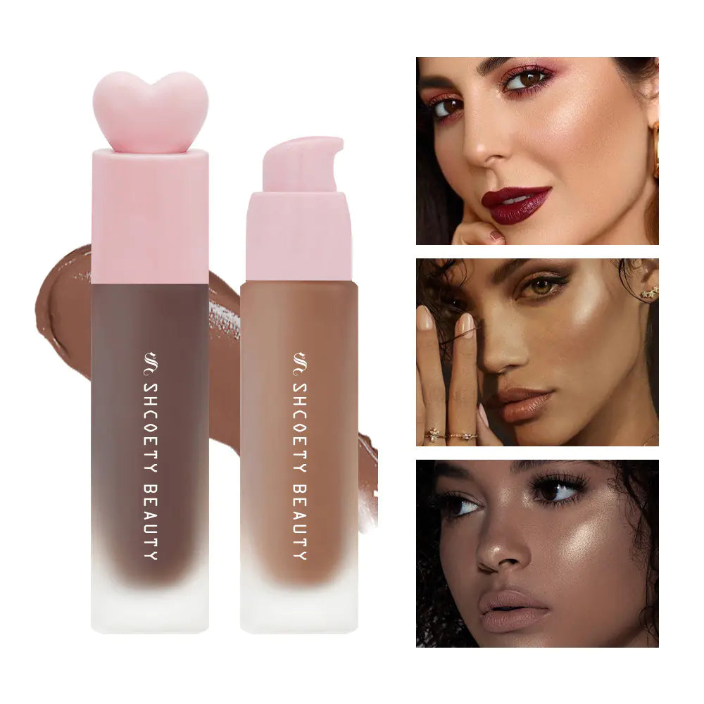 1pc Crema de Maquillaje de Control de Aceite SHCOETY Base Líquida