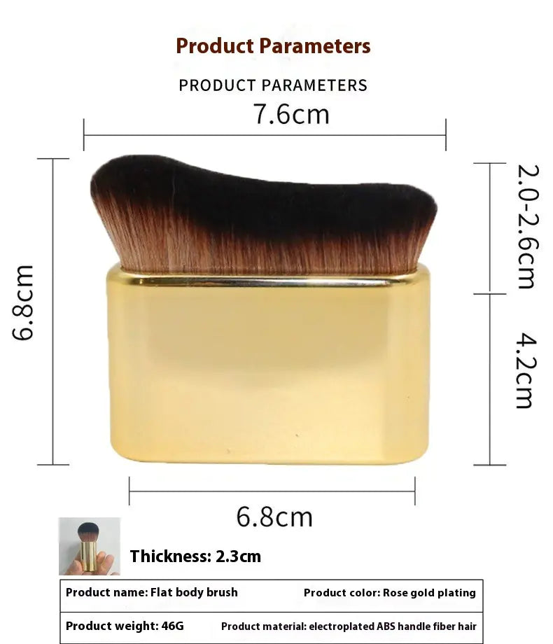 Brocha Grande de Maquillaje para Base y Cuerpo Wave