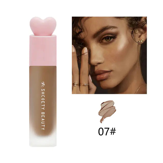 1pc Crema de Maquillaje de Control de Aceite SHCOETY Base Líquida