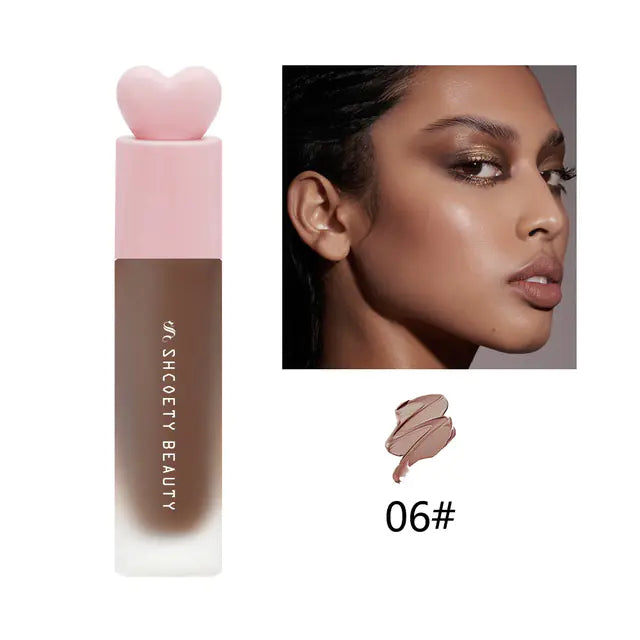 1pc Crema de Maquillaje de Control de Aceite SHCOETY Base Líquida