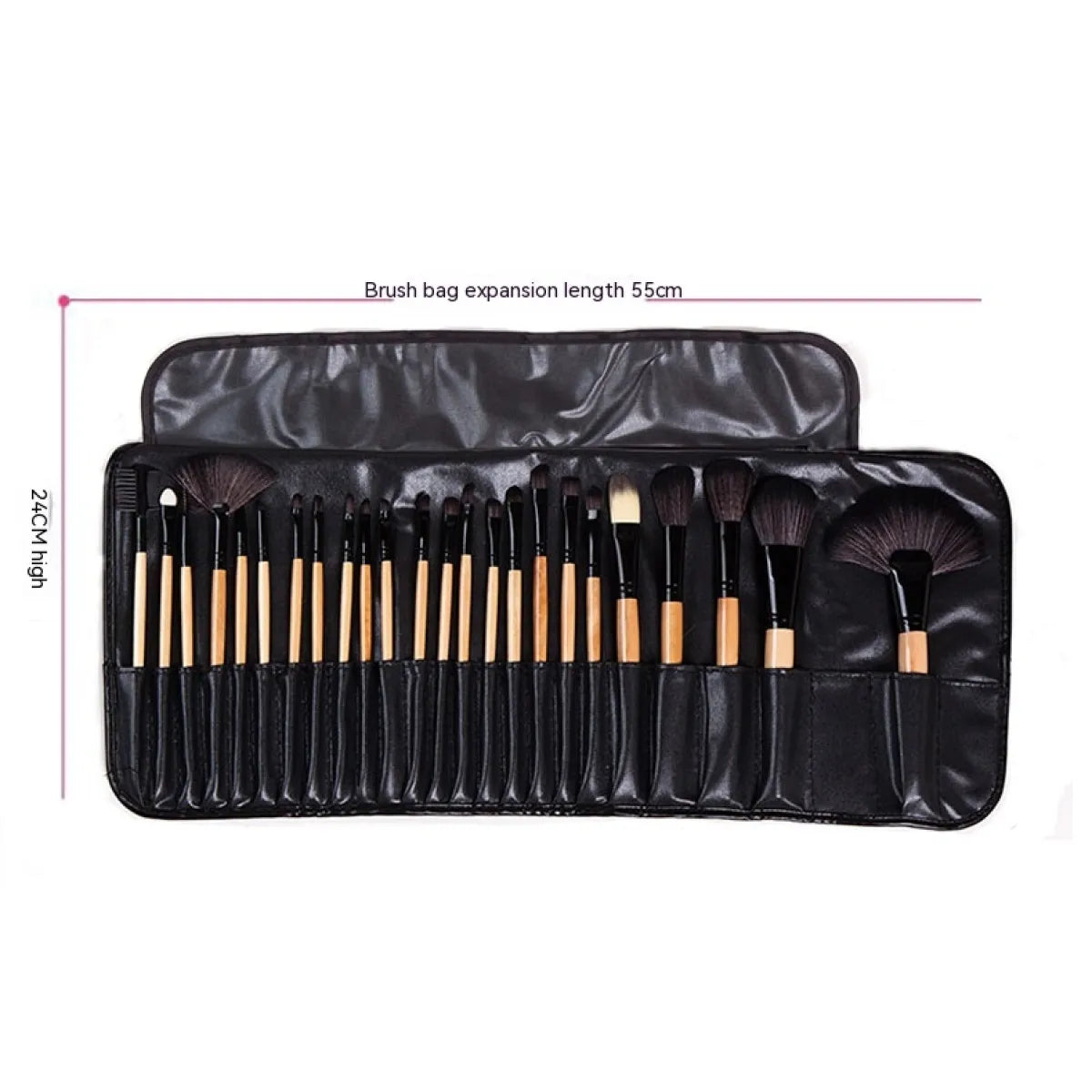 Set de 24 Pinceles de Maquillaje Profesionales