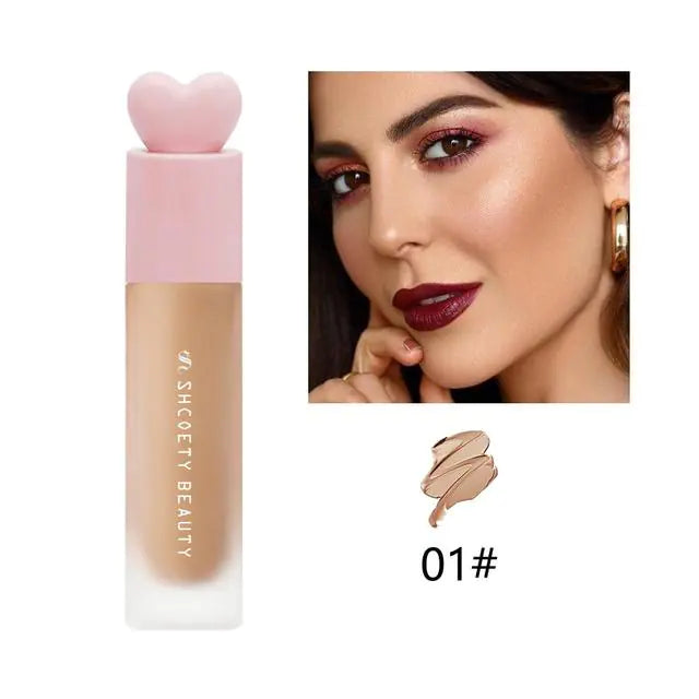 1pc Crema de Maquillaje de Control de Aceite SHCOETY Base Líquida