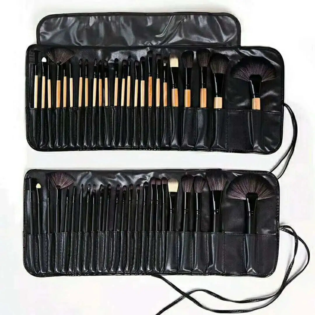 Set de 24 Pinceles de Maquillaje Profesionales