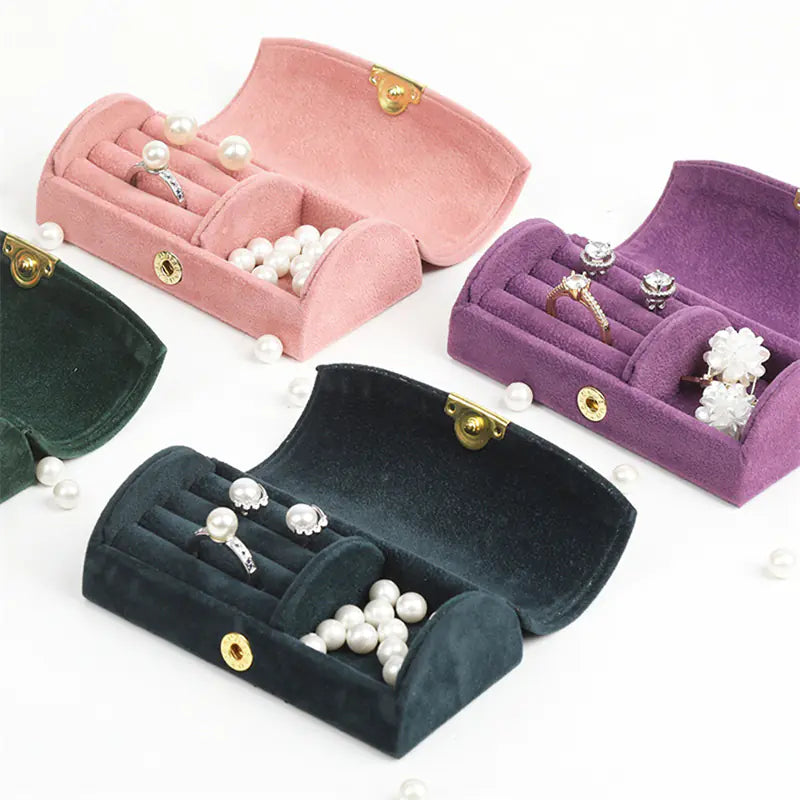 Bandeja Organizadora de Joyas para Anillos, Collares y Pendientes