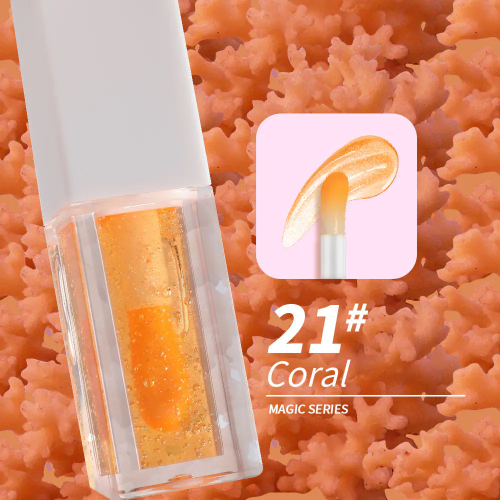 Brillo de Labios Hidratante Cambiante de Color para Maquillaje
