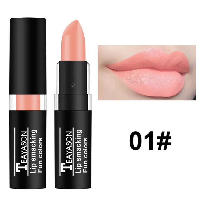 1 unidad Lápiz de labios retro creativo para maquillaje
