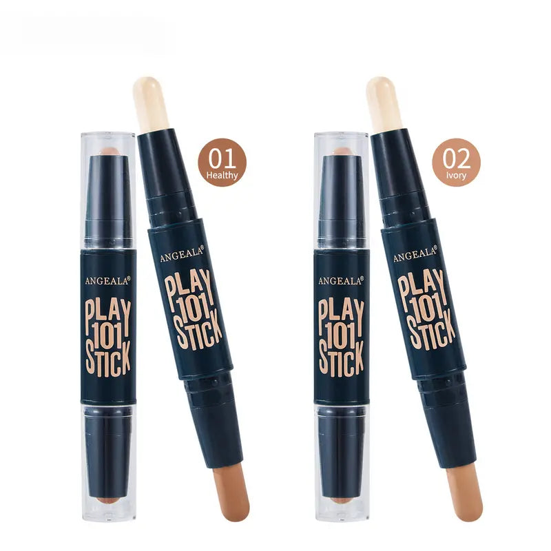 Barra de Maquillaje de Contorno y Corrector de Doble Punta