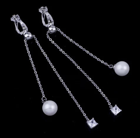 Accesorios de Joyería con Aretes de Cristal