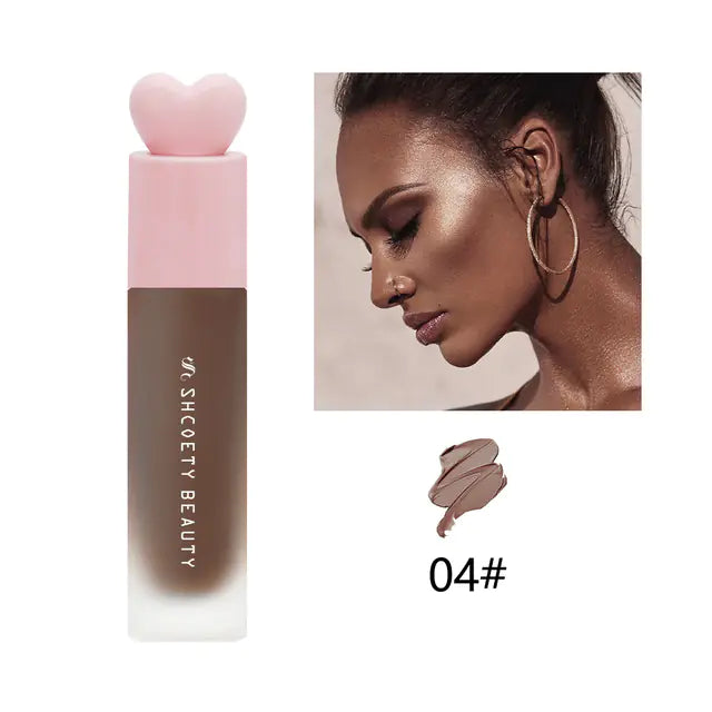 1pc Crema de Maquillaje de Control de Aceite SHCOETY Base Líquida