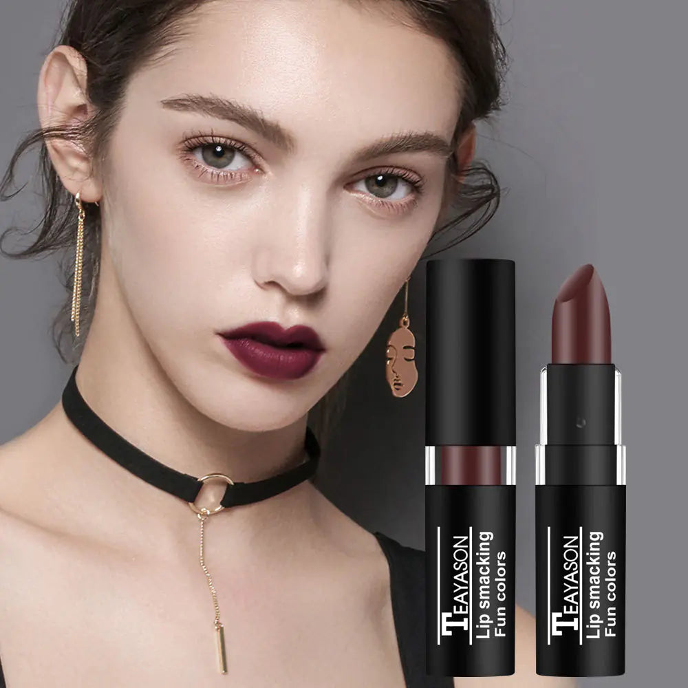 1 unidad Lápiz de labios retro creativo para maquillaje