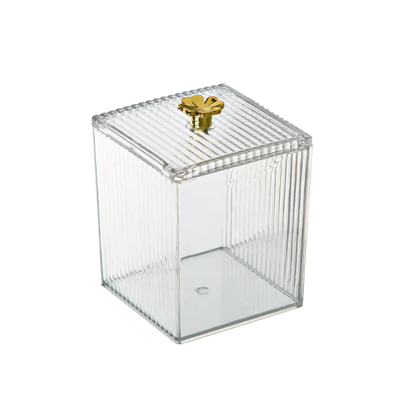 Caja de Almacenamiento Cosmético Transparente para Maquillaje y Joyería