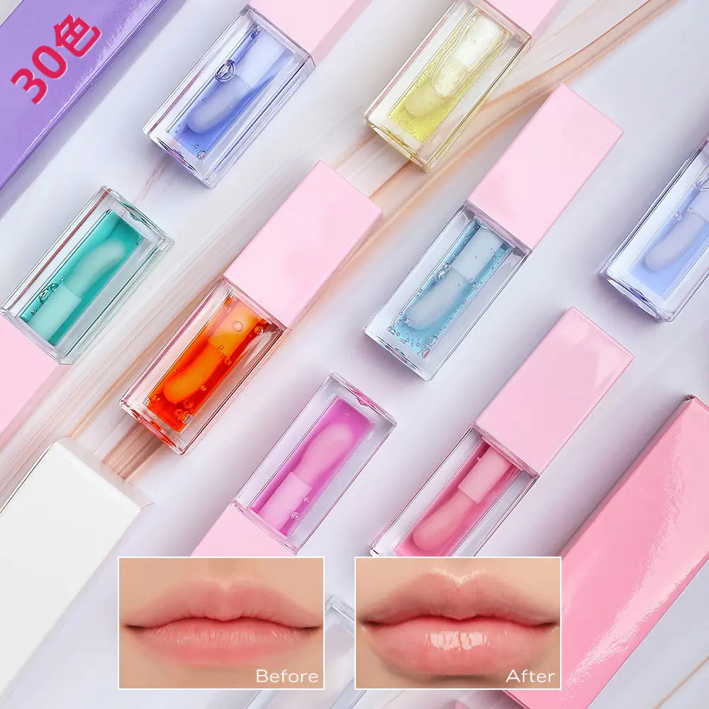 Brillo de Labios Hidratante Cambiante de Color para Maquillaje