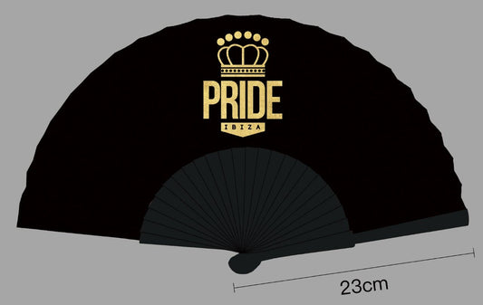 Pride Ibiza Black 23cm fan-1