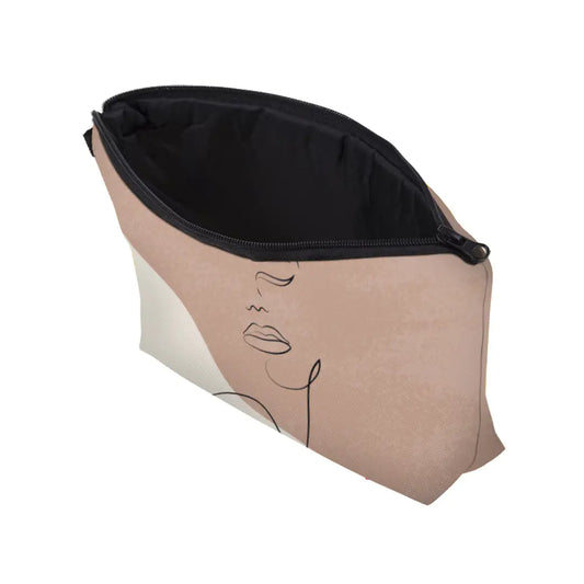 Bolso de Maquillaje Portátil de Viaje con Figura Gráfica para Mujeres
