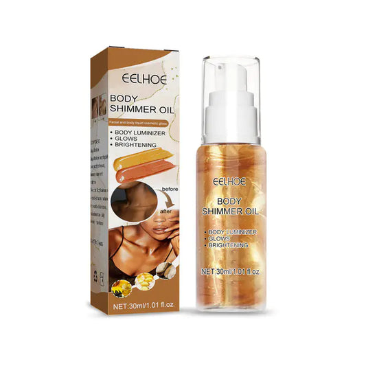 Aceite Iluminador de Músculo de Diamante para Maquillaje de Cara y Cuerpo