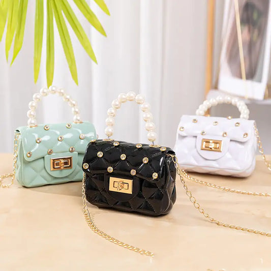 Bolso de Gel Diamante - Porta Labiales de Moda para Mujer