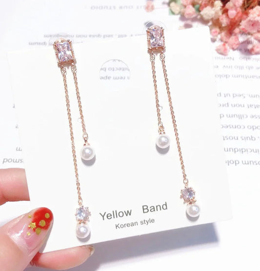 Accesorios de Joyería con Aretes de Cristal