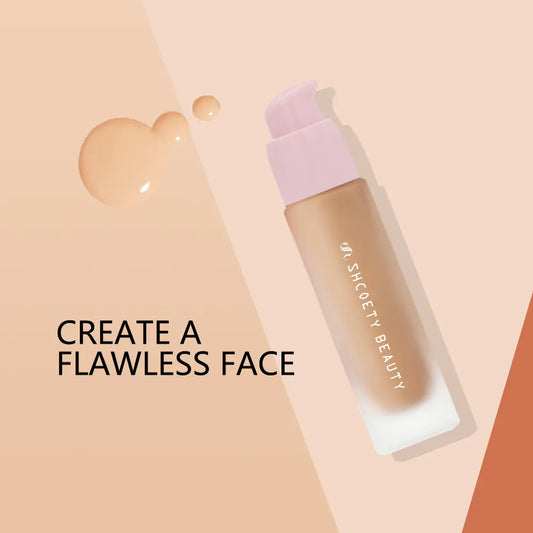 1pc Crema de Maquillaje de Control de Aceite SHCOETY Base Líquida