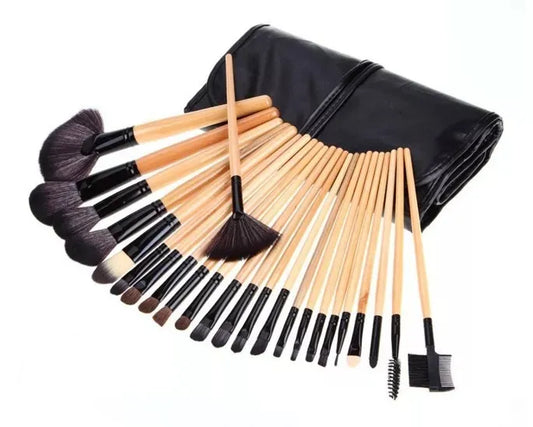 Set de 24 Pinceles de Maquillaje Profesionales