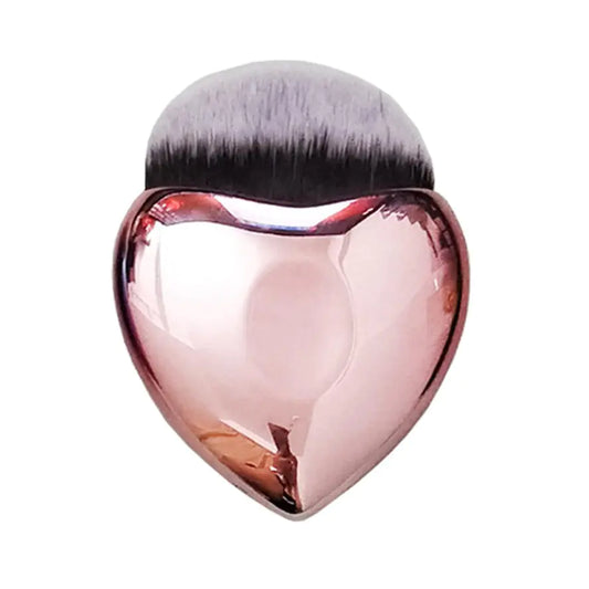 Brochas de Maquillaje en Forma de Corazón, Brocha para Base y Rubor
