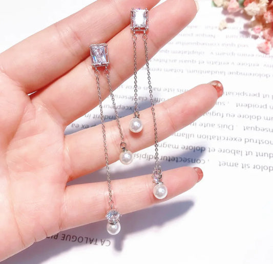 Accesorios de Joyería con Aretes de Cristal